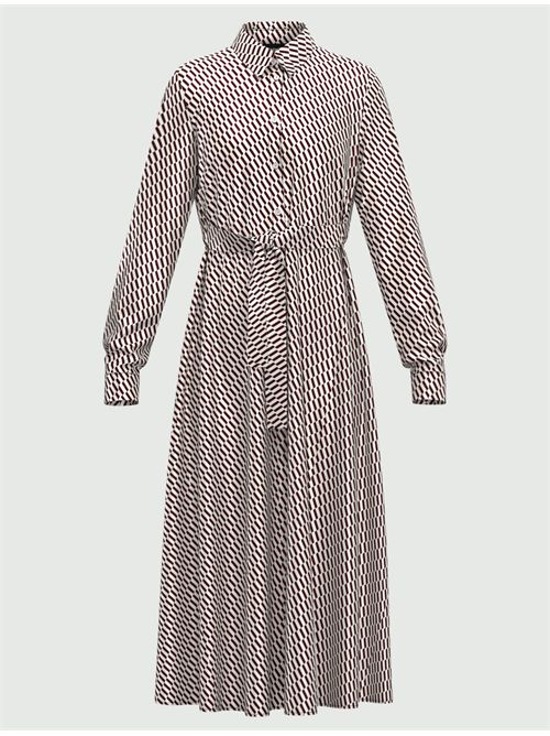 Abito in twill stampato EMME MARELLA | COMMA134/003